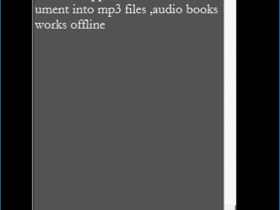 Python tkinter app to convert word documents into mp3 files&nbsp;offline