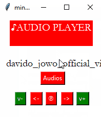 fully functional audio mp3 player with python tkinter and&nbsp;pygame